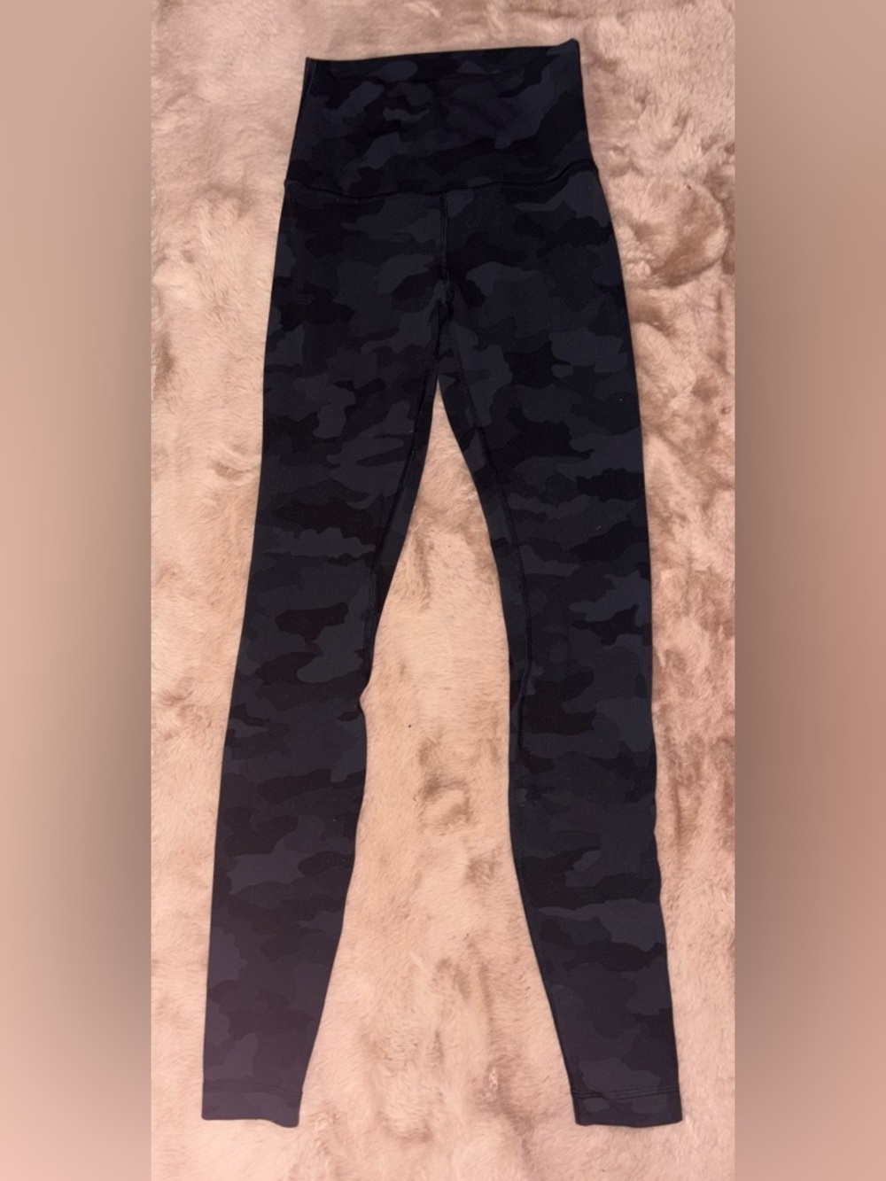 Black & Charcoal Camo Leggings